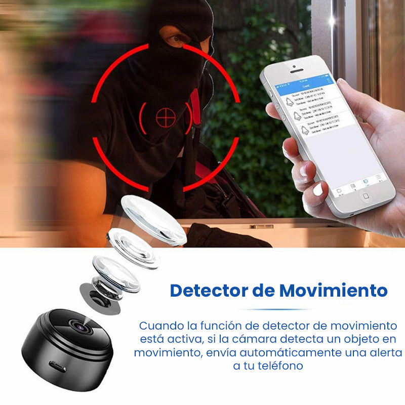 SilentWatch | Drahtlose Überwachungs Mini Kamera