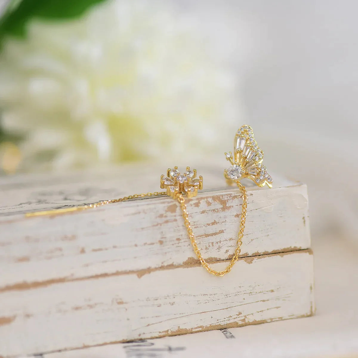 Schmetterling Ohrringe | Geduld, Vertrauen und das Bewusstsein, dass alles blüht