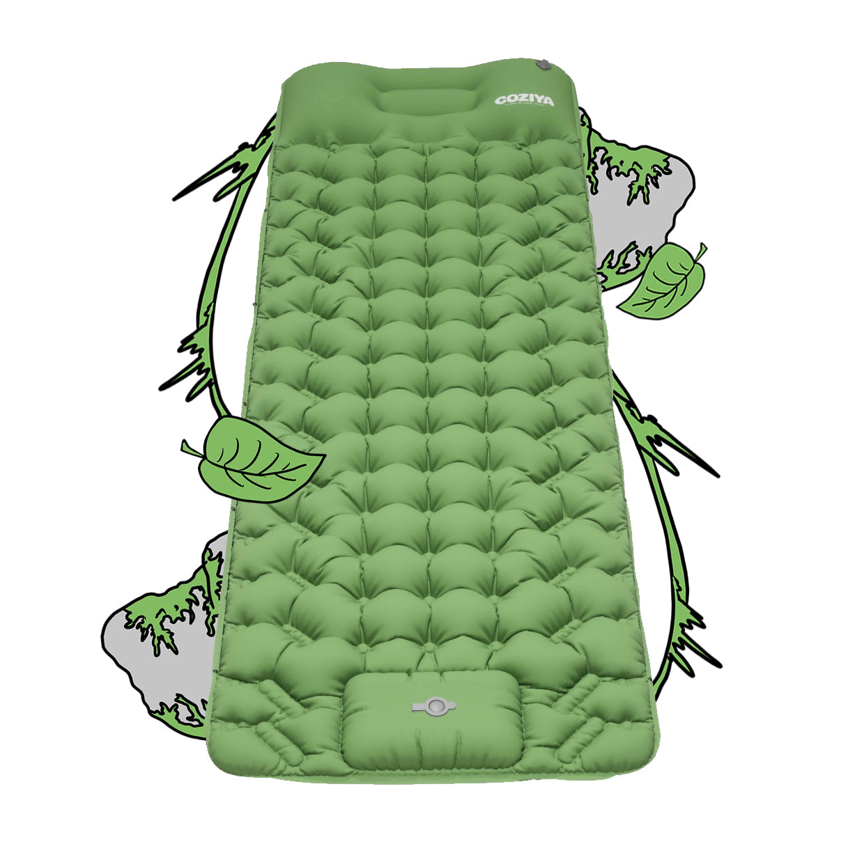 AdventureRest | Automatisch aufblasbare Schlafmatratze