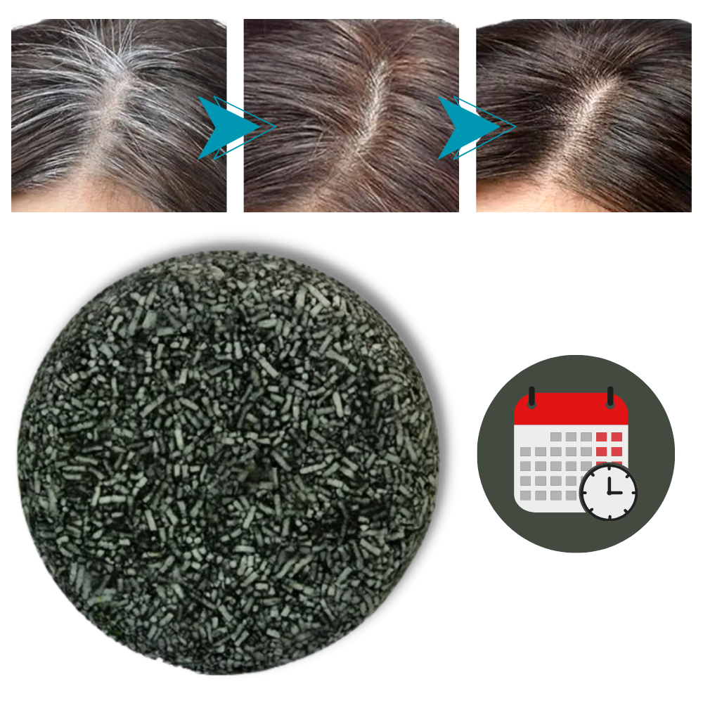 Natürliche Haarverdunkelungs-Bar-Shampoo