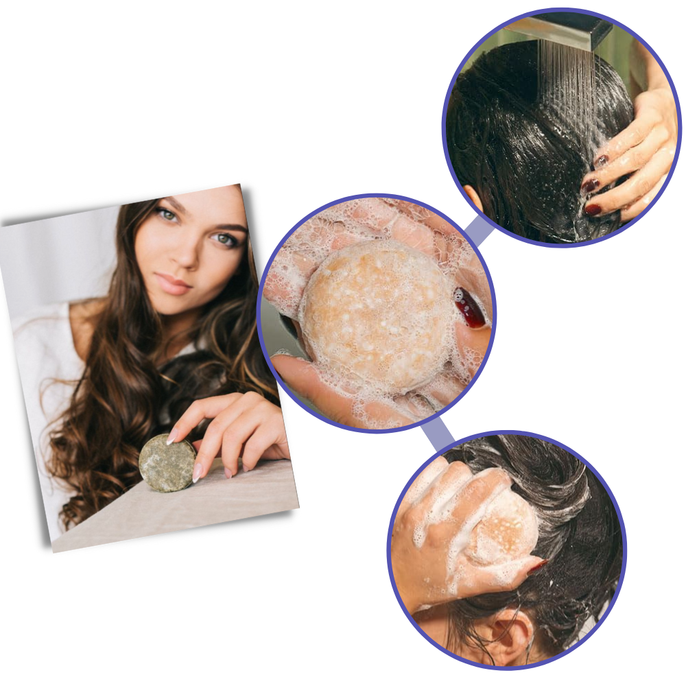 Natürliche Shampoo- und Conditioner-Bars