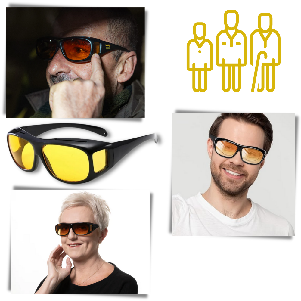Nachtfahrklarheitsbrille