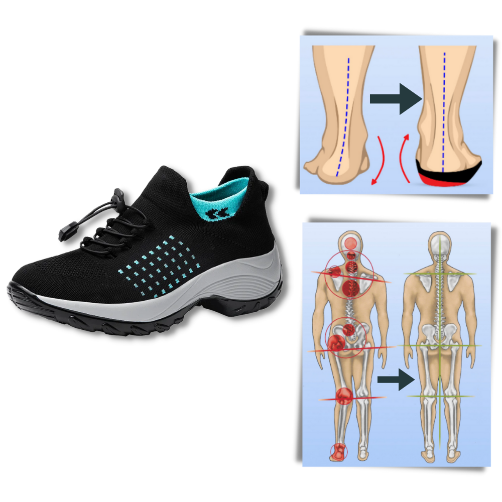 Orthopädische Komfort Sneakers