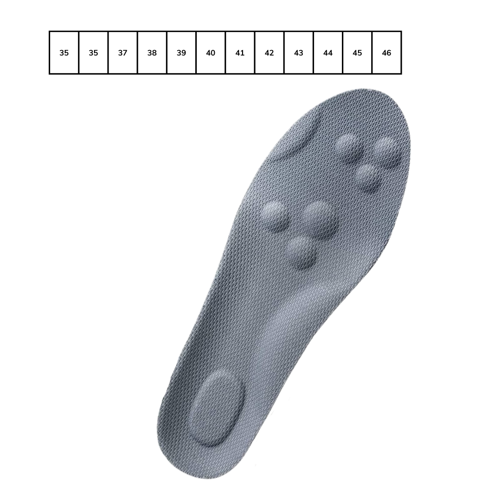 Orthopädische Memory-Schaum-Schuhsohlen