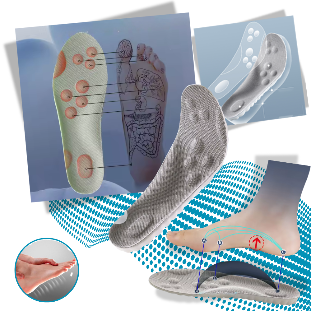 Orthopädische Memory-Schaum-Schuhsohlen