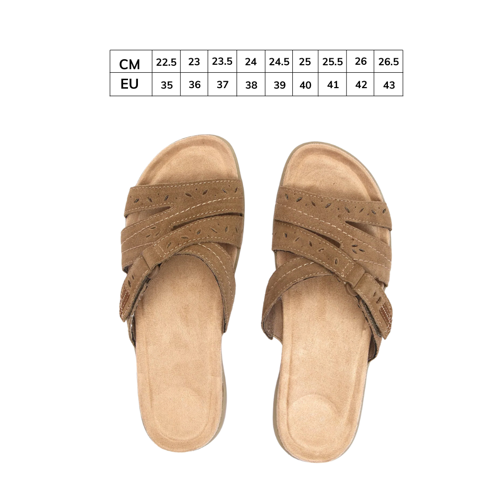Orthopädische Einlegesohlen Sandalen mit offenen Zehen