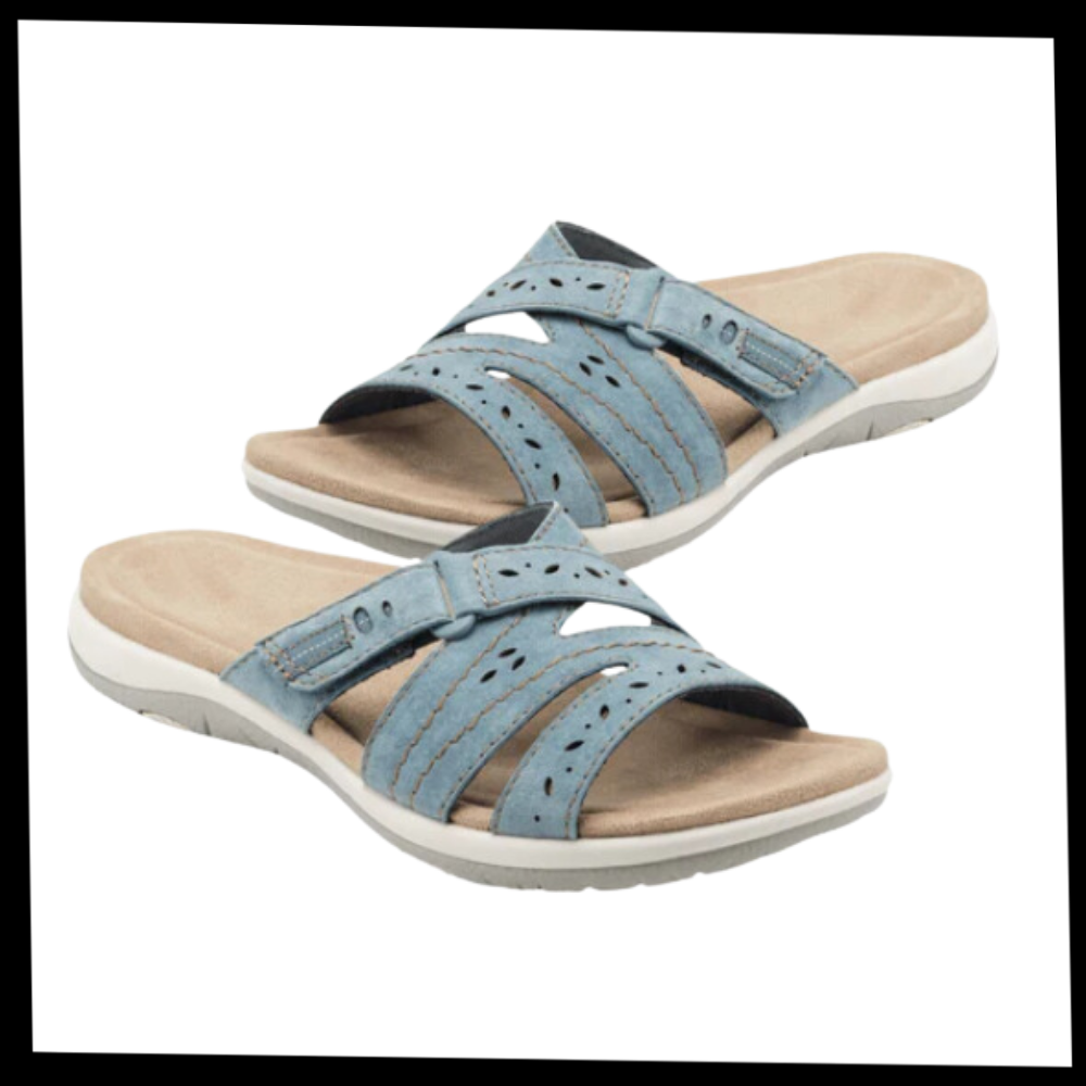 Orthopädische Einlegesohlen Sandalen mit offenen Zehen