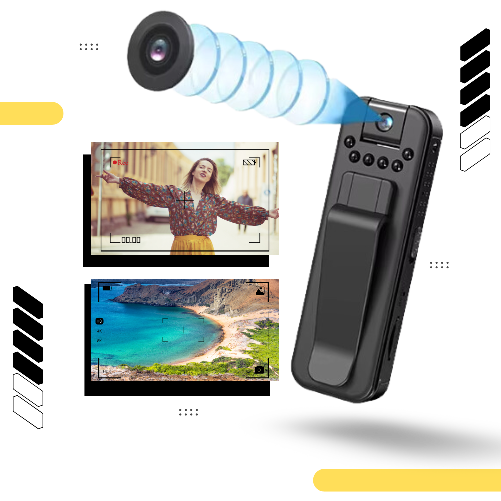 OTG-kompatible drahtlose Vlog-Body-Kamera