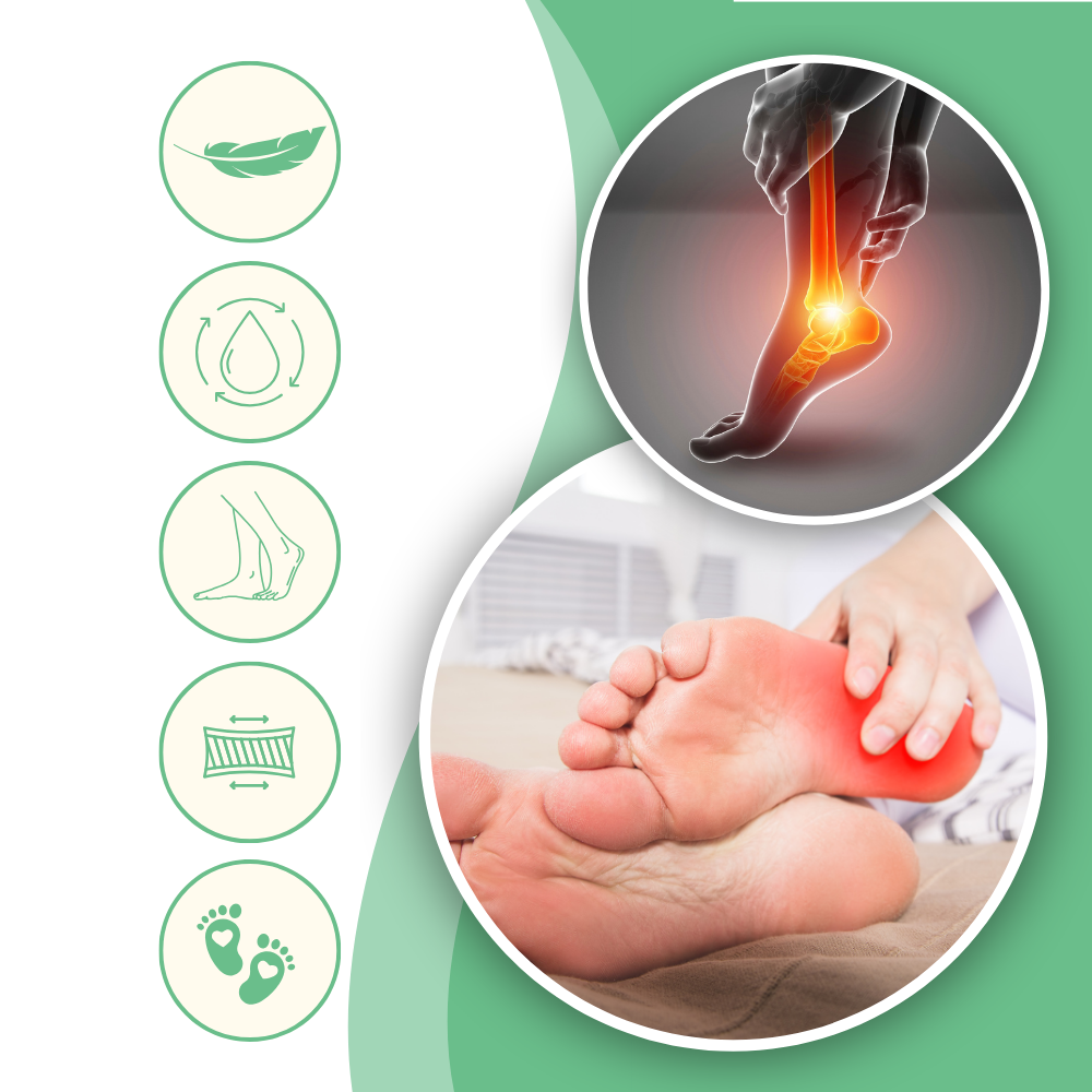 Schmerzlindernde Neuropathie-Socken