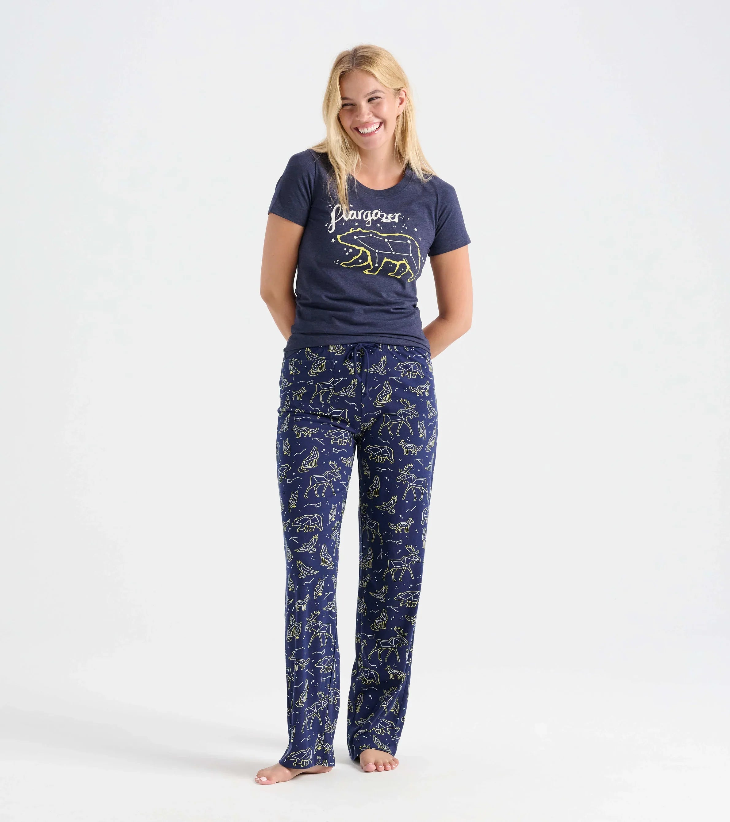 BearDreams | Familienmatching Waldtiere Pyjama Set