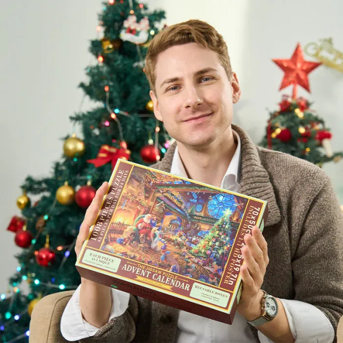FamilieJoy Adventskalender 2025 | Erfüllte Überraschungen für alle mit Stitch, Fußball, Puzzles & Kristallen