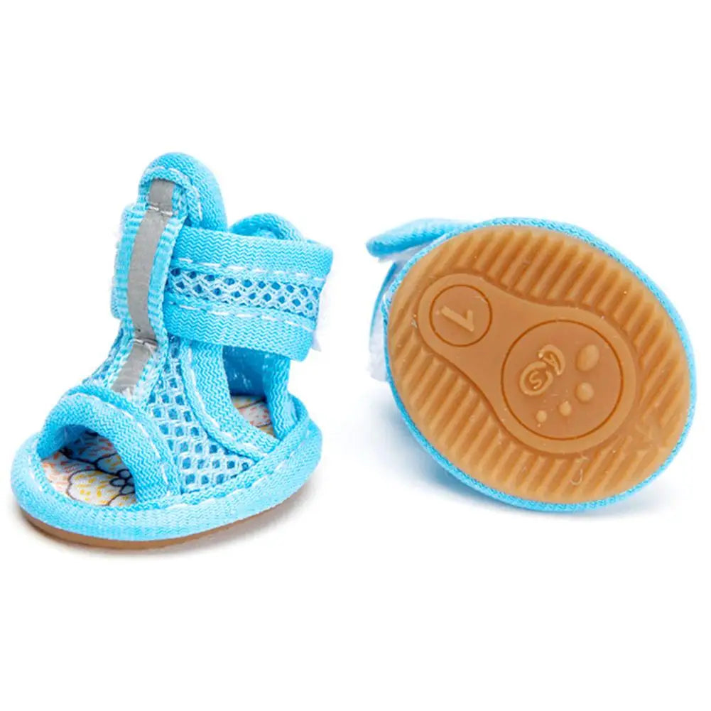 PootKoel Sommerschuhe für Hunde – Atmungsaktiv und Rutschfest Schutz gegen Hitze