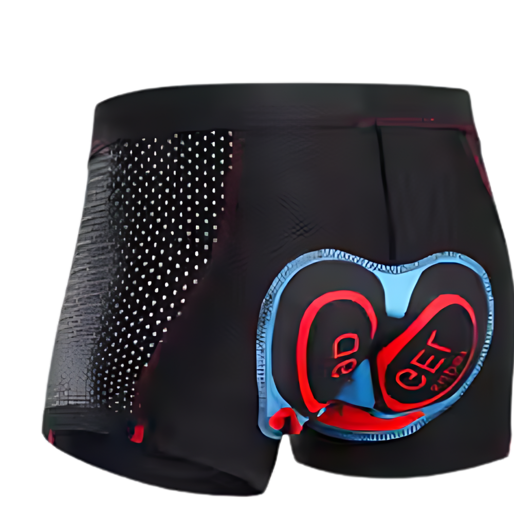 Nahtlose gepolsterte Fahrradhose