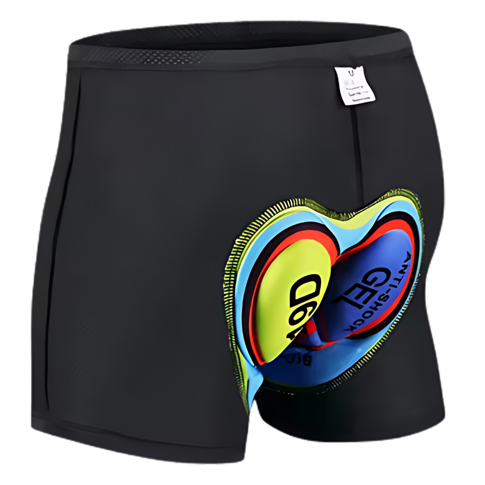 Nahtlose gepolsterte Fahrradhose
