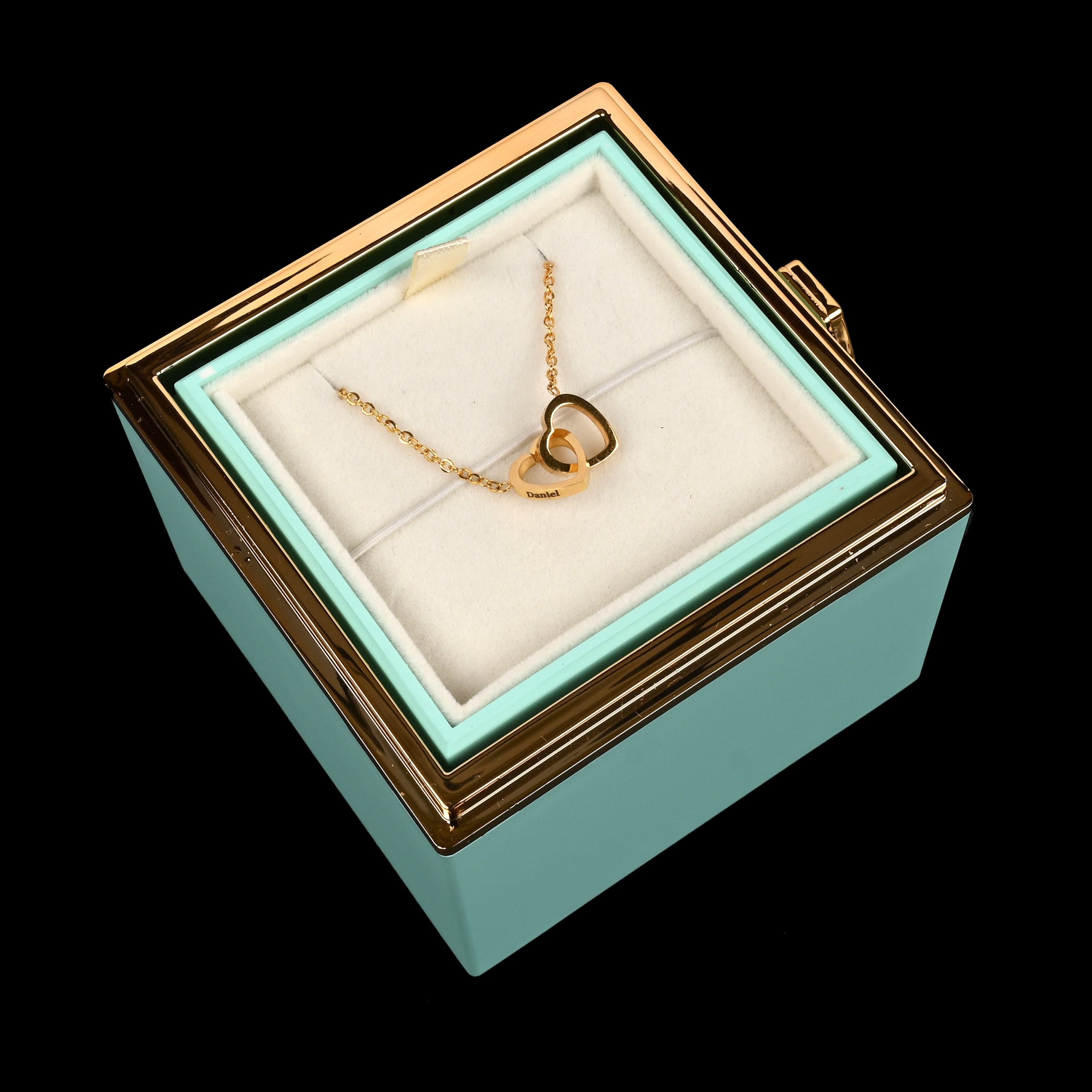 HeartBond | Halskette mit Ewiger Rose Box