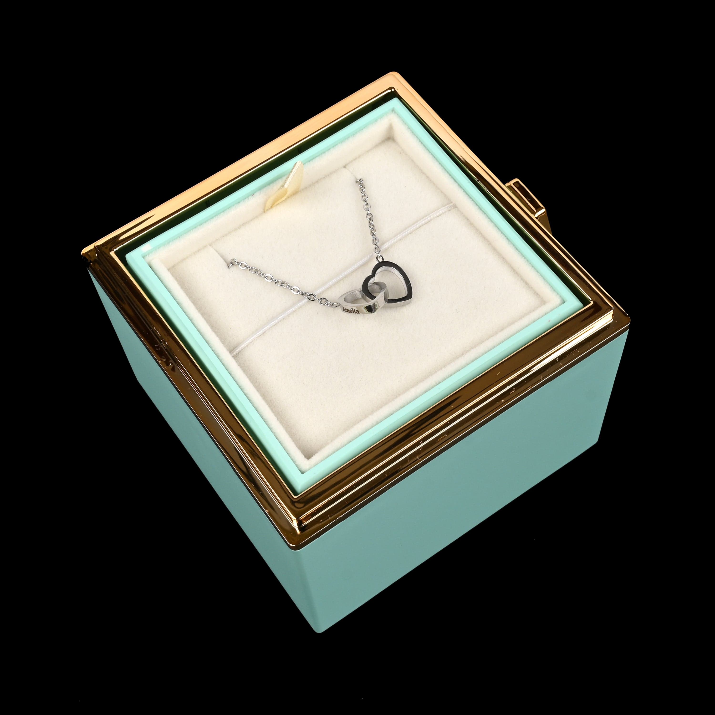 HeartBond | Halskette mit Ewiger Rose Box