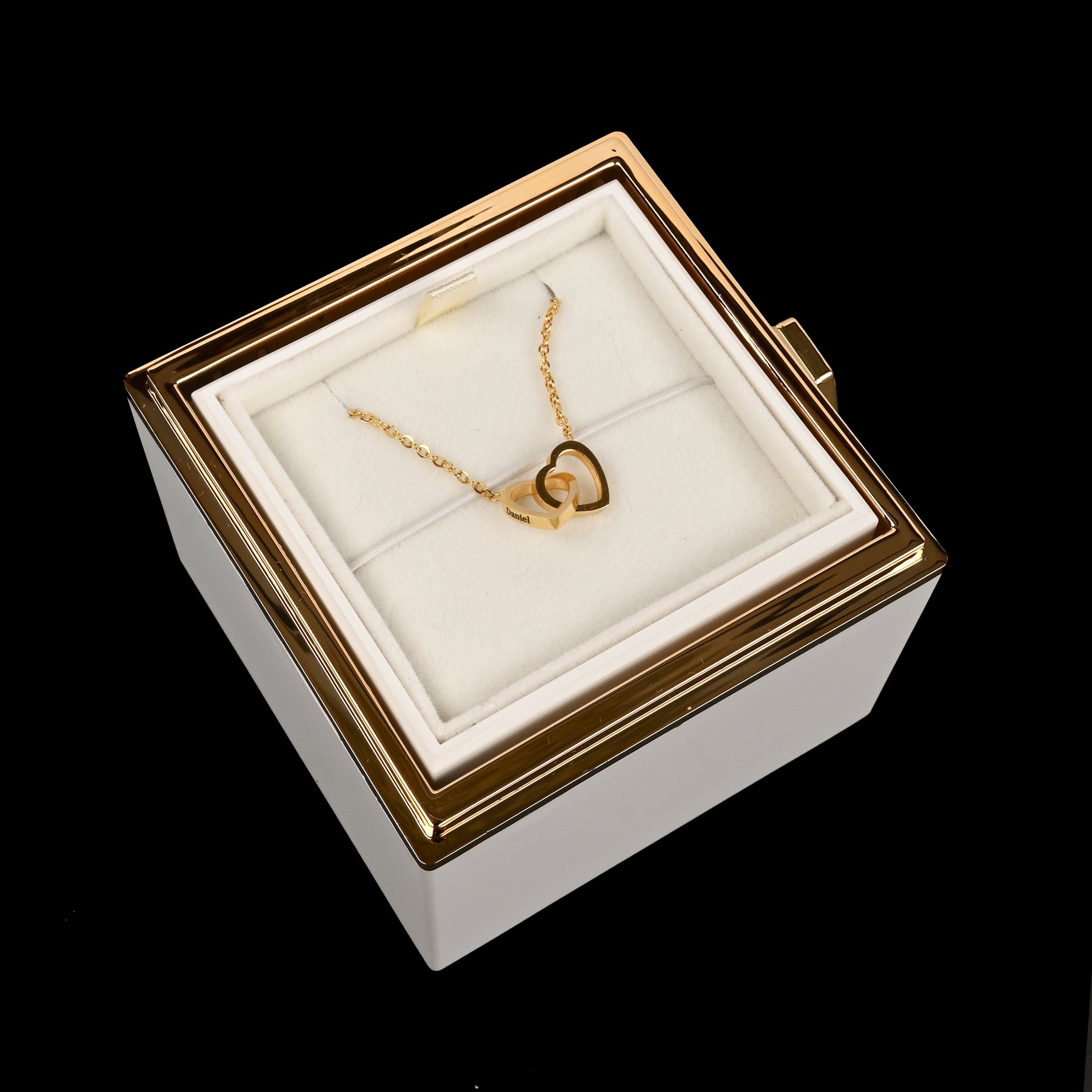 HeartBond | Halskette mit Ewiger Rose Box