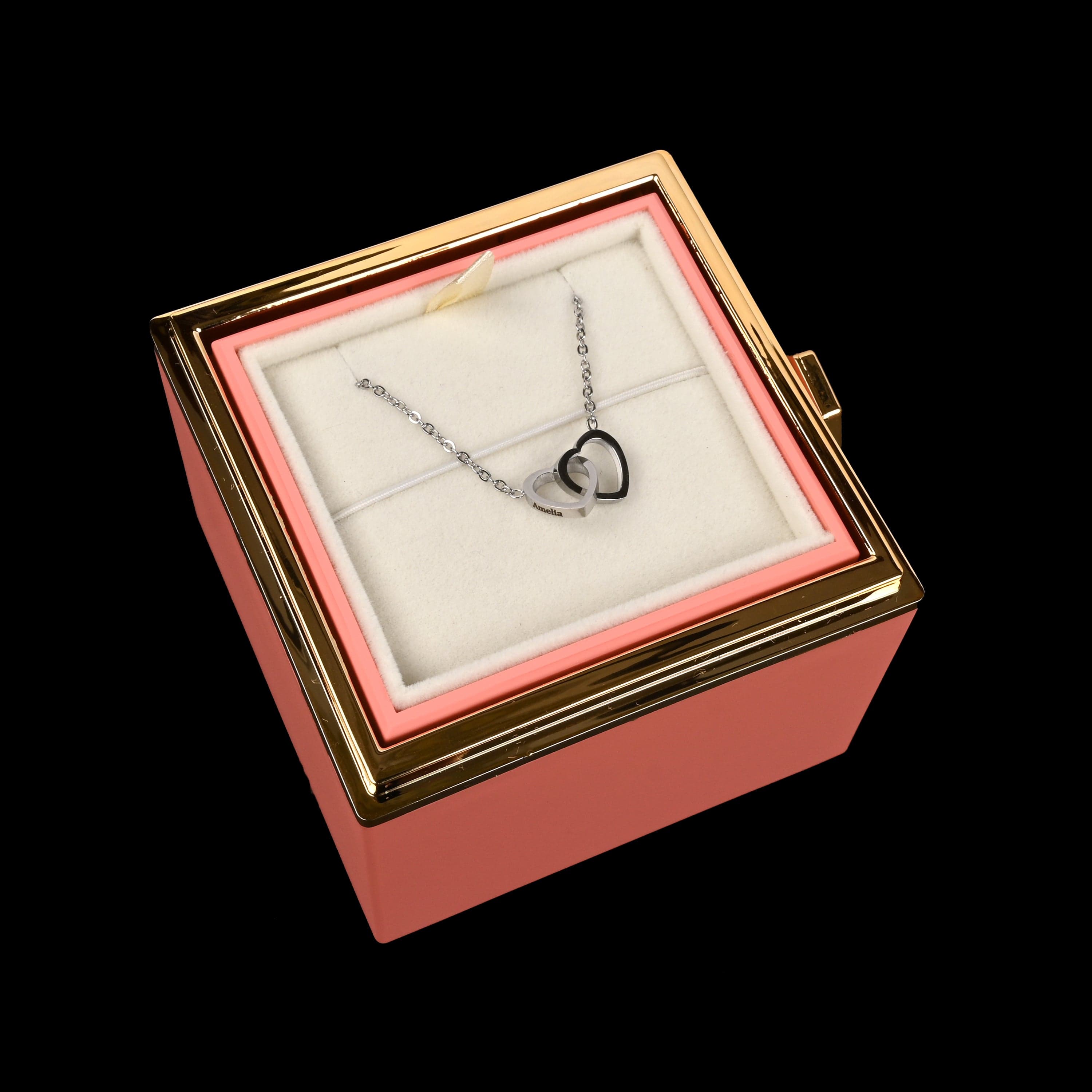 HeartBond | Halskette mit Ewiger Rose Box
