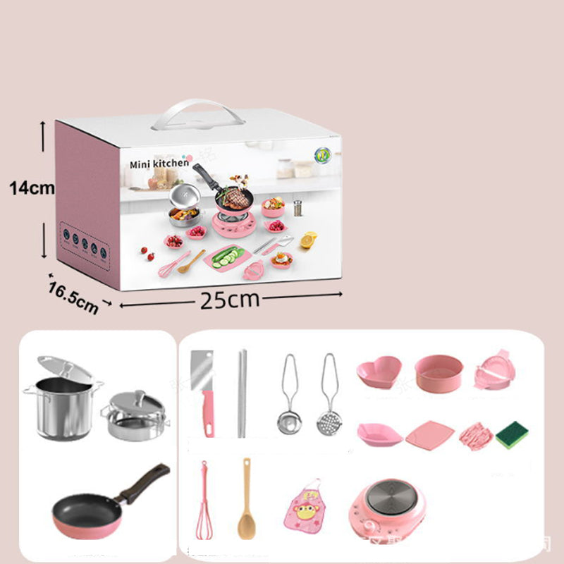KookKunst Luxe Mini Küchen Spielzeug | Kreatives Kocherlebnis für junge Küchenchefs