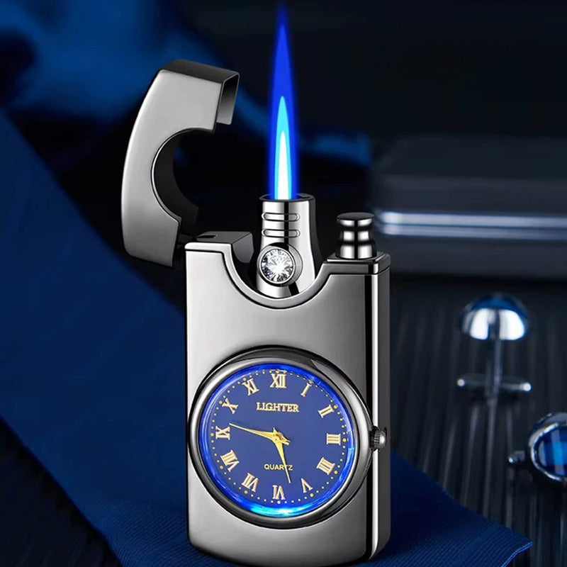 LuxeFlame Aufblasbares Winddichtes Metallfeuerzeug | Elegant und langlebig für jeden Anlass