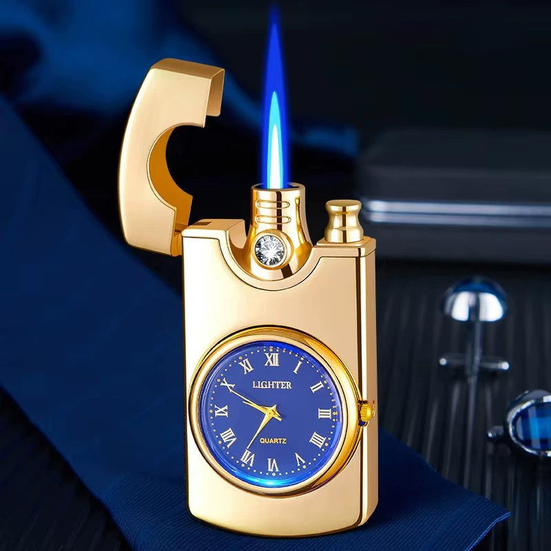 LuxeFlame Aufblasbares Winddichtes Metallfeuerzeug | Elegant und langlebig für jeden Anlass