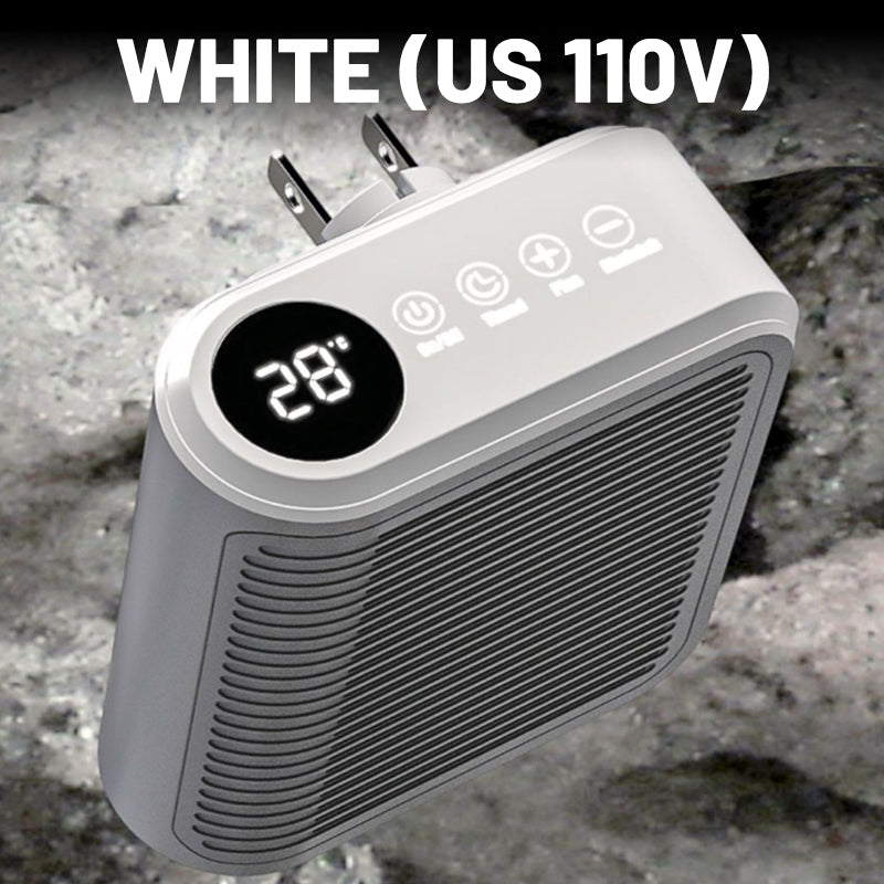 Warmteluxe 800W Steckdosenheizung – Kompakter, energieeffizienter Miniheizer