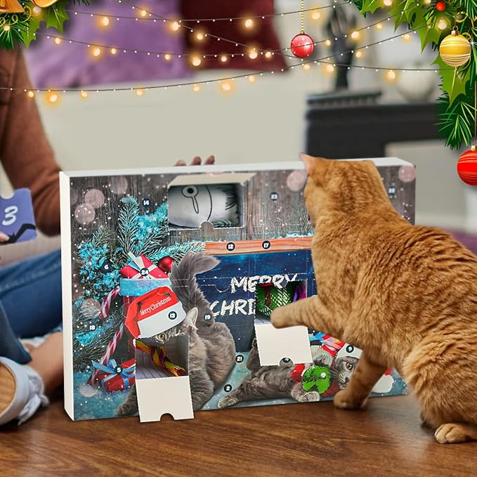 Pawfect | 2025 Adventskalender zum Countdown für Katzen und Hunde