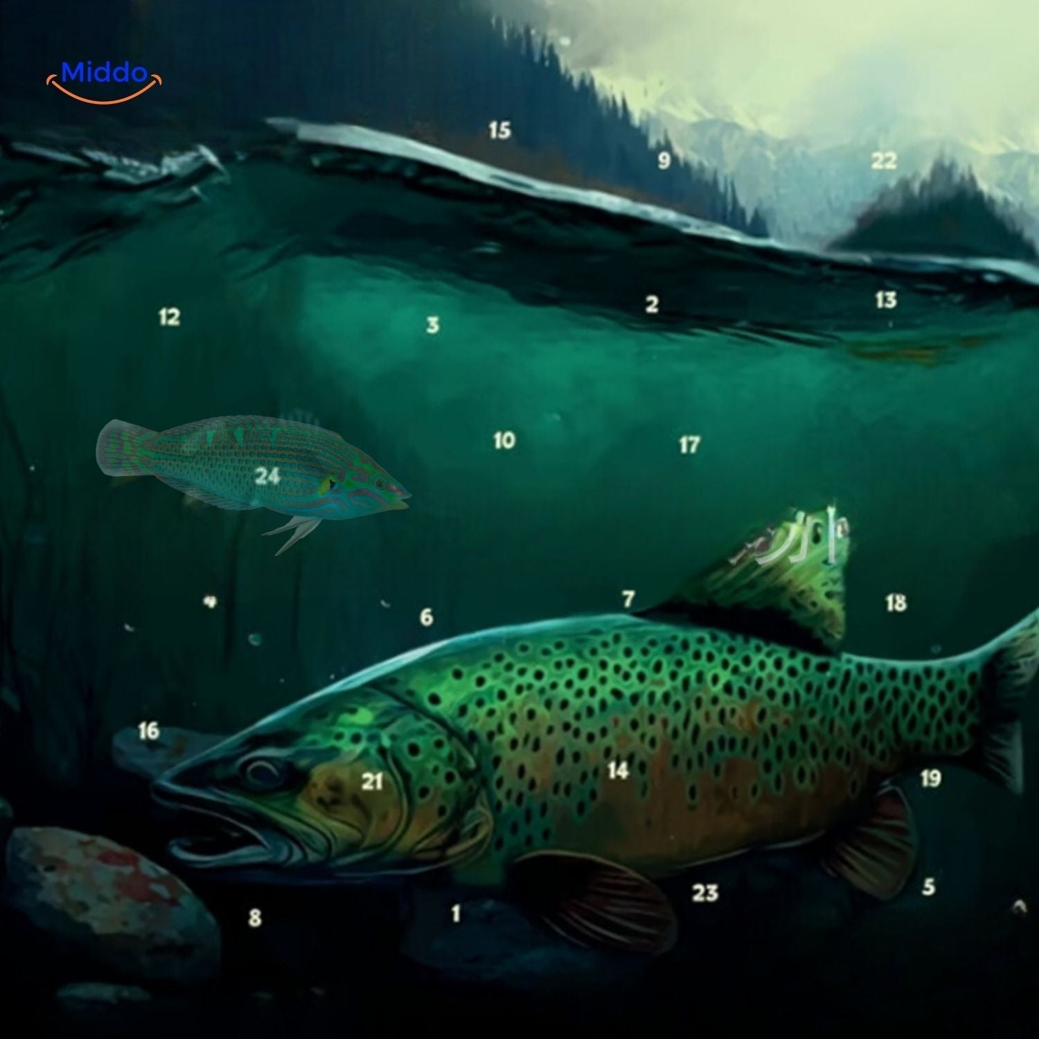 AngelFreude Adventskalender | 24 kreative Geschenke für begeisterte Angler