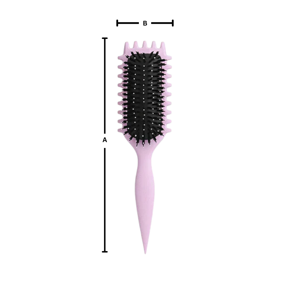 Verwicklungsfreier Locken definierender Pinsel