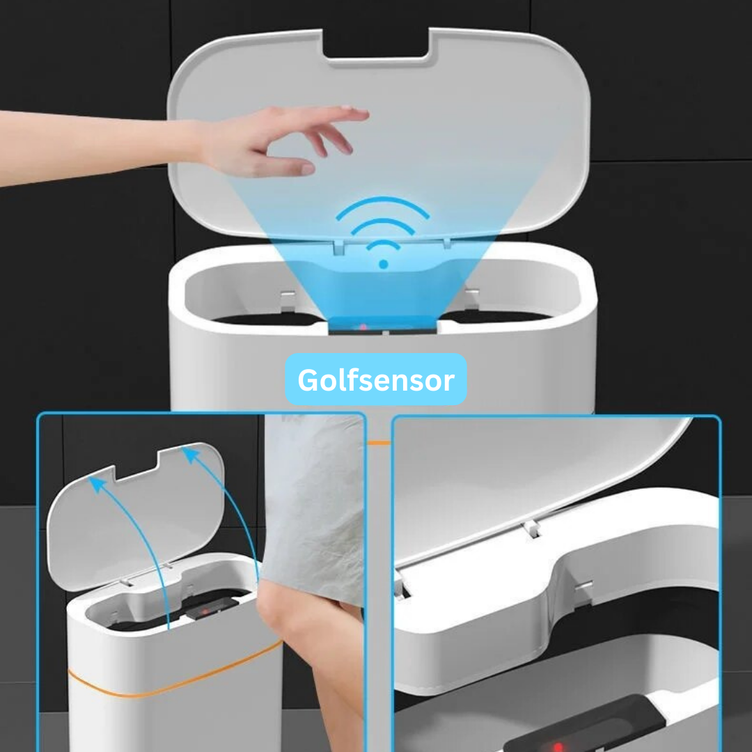 Intelligente Mülltonne | Stilvoll und mit Bewegungssensor