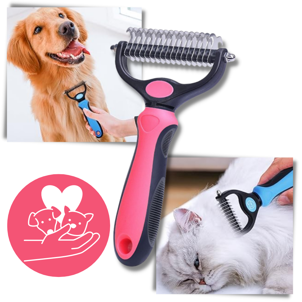 Ultimative Entfilzungsbürste für Hunde und Katzen