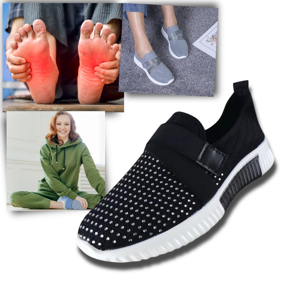 Ultra-Leichte Klettverschluss-Orthopädie-Sneaker
