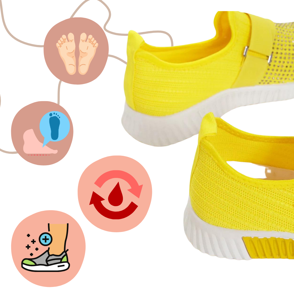 Ultra-Leichte Klettverschluss-Orthopädie-Sneaker