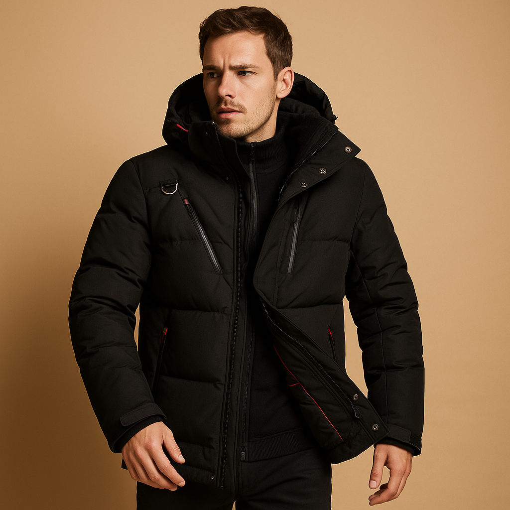 Rubano Daunenparka für Herren – Warm, Komfortabel und Stilvoll
