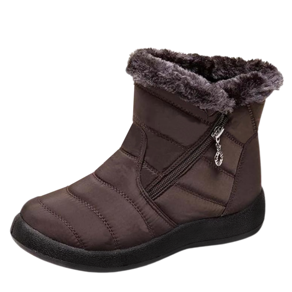 Damen Warme Wasserdichte Schneestiefel