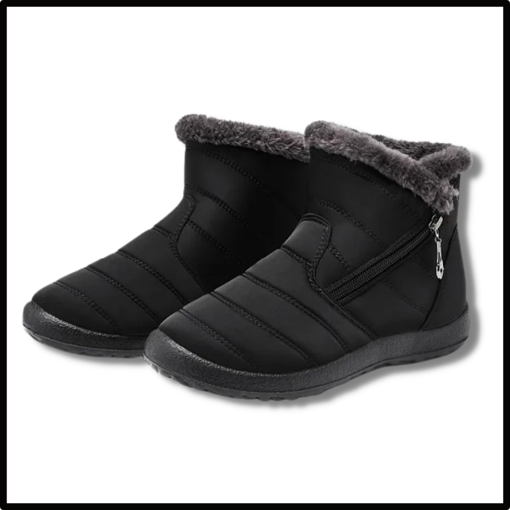 Damen Warme Wasserdichte Schneestiefel