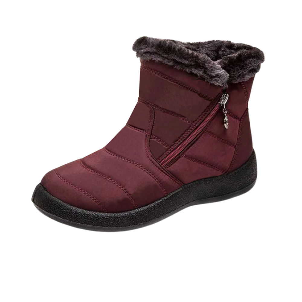 Damen Warme Wasserdichte Schneestiefel