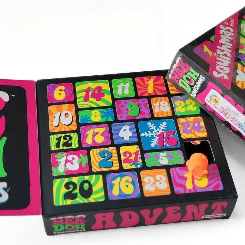 Needoh Fröhlicher Adventskalender | Spannende Weihnachtszählung für festlichen Spaß