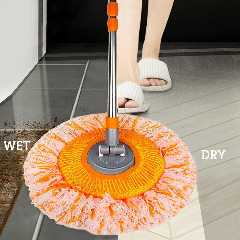 LuxaMop 360° Rotierbarer Reinigung Mop | Effiziente Reinigung mit verstellbarem Winkel für jeden Raum