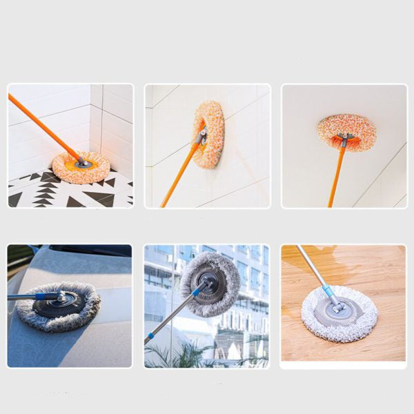 LuxaMop 360° Rotierbarer Reinigung Mop | Effiziente Reinigung mit verstellbarem Winkel für jeden Raum
