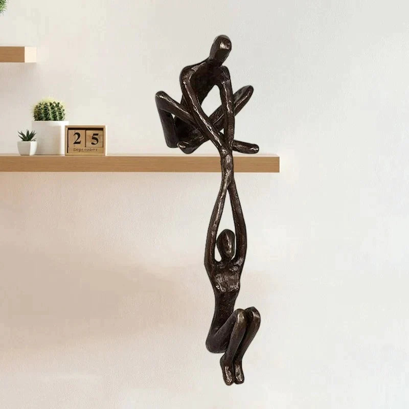 Ewige Liebe und Kraft | Skulptur Figur | Wohnkultur | Einzigartige Dekoration