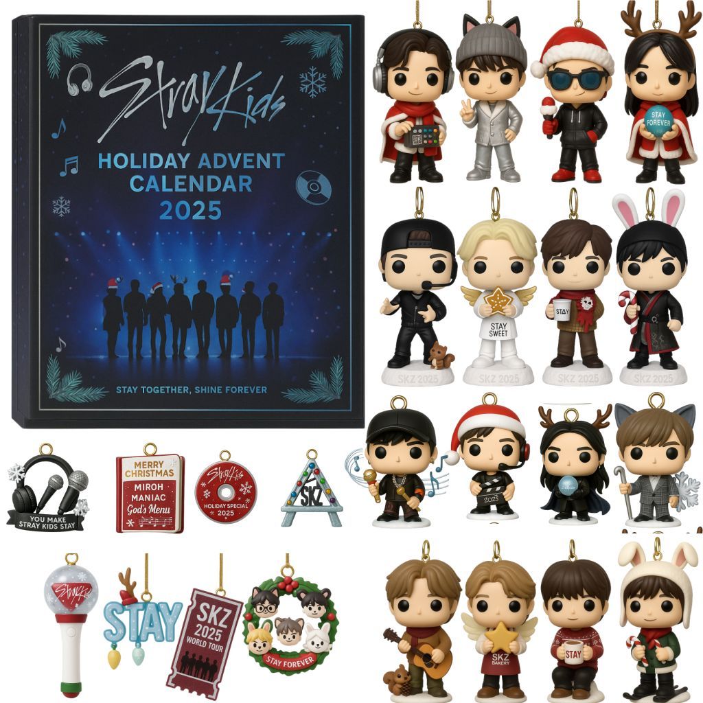 SKZFest | Stray Kids Adventskalender Festliche Countdown Geschenkfeier