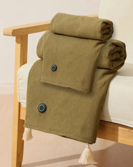 CozyHeat Tragbare Heizdecke | Sofortige Wärme überall