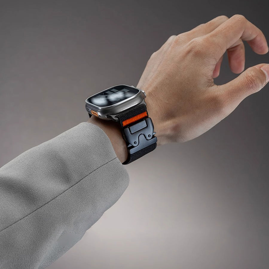 LuxeFlex Elite Nylon Band | Bequemes und stilvolles Stretchband für die Apple Watch