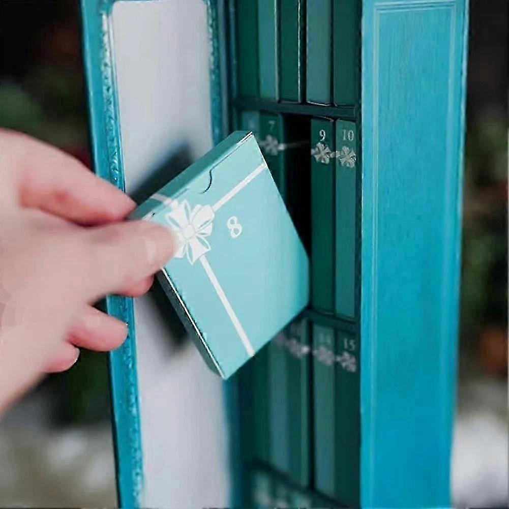 BookNest | Mini Buch Ornament Adventskalender 2025 für Literaturfreunde mit 24 Weihnachtsgeschenken