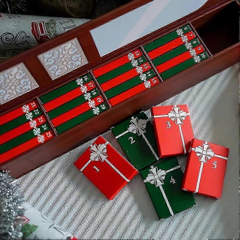 BookNest | Mini Buch Ornament Adventskalender 2025 für Literaturfreunde mit 24 Weihnachtsgeschenken