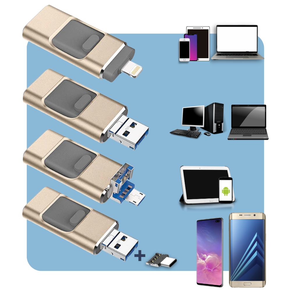 4 in 1 USB-Stick