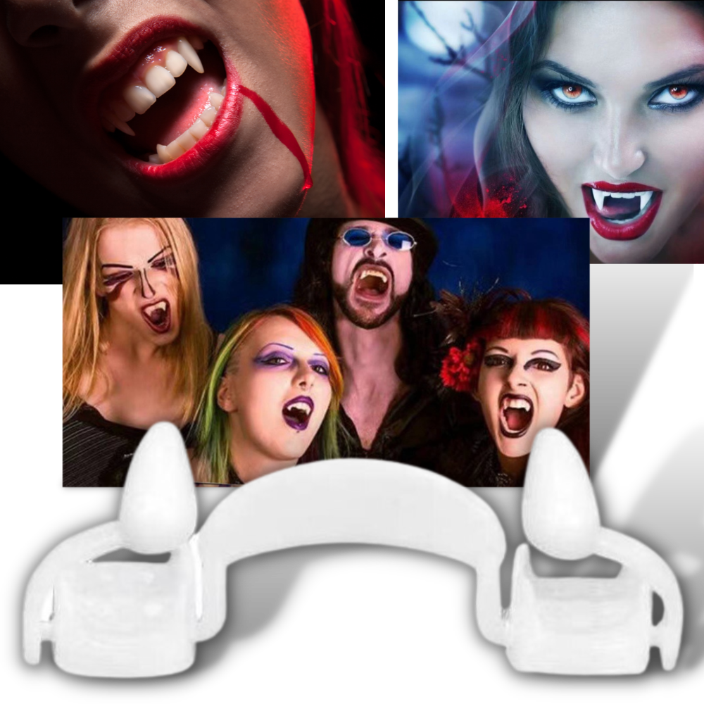 Einfahrbare Vampirzähne