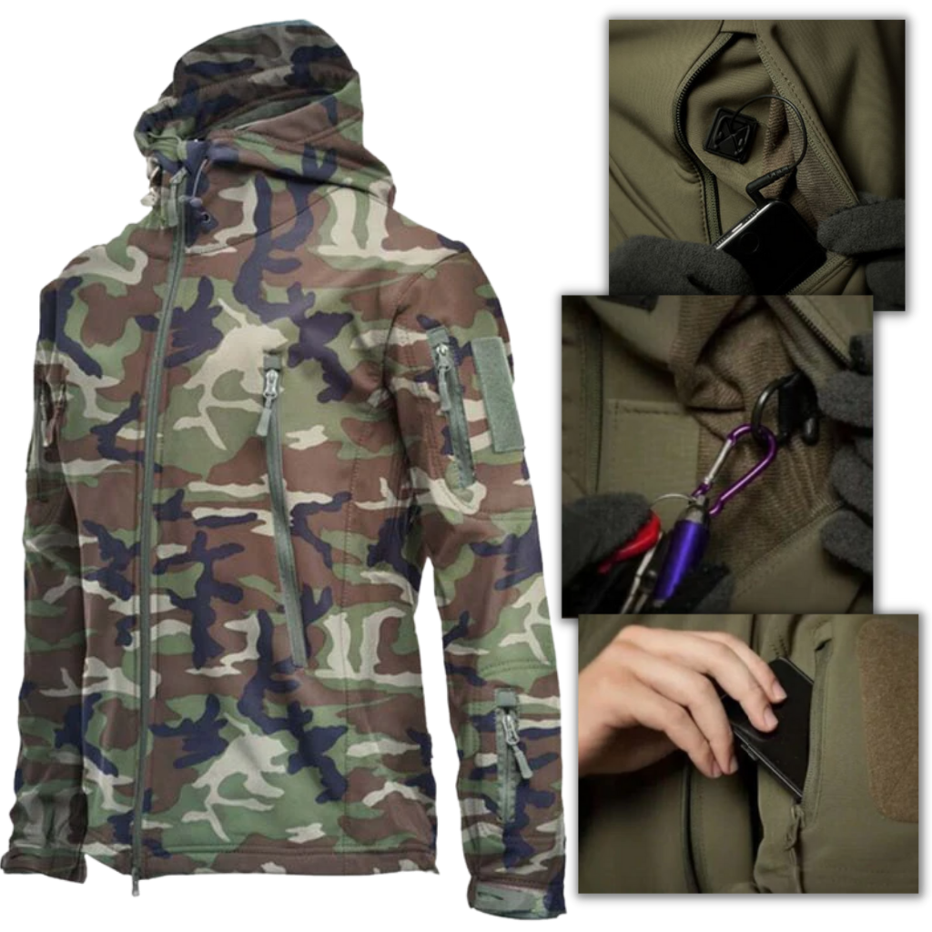 Militärstil Kampfjacket