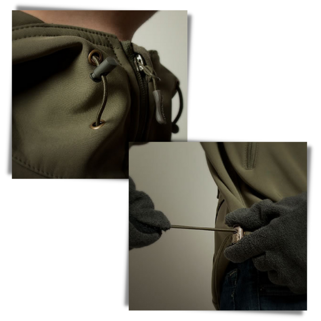 Militärstil Kampfjacket